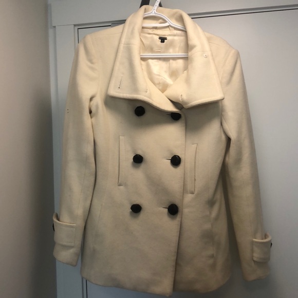 Cream peacoat - Picture 5 of 8